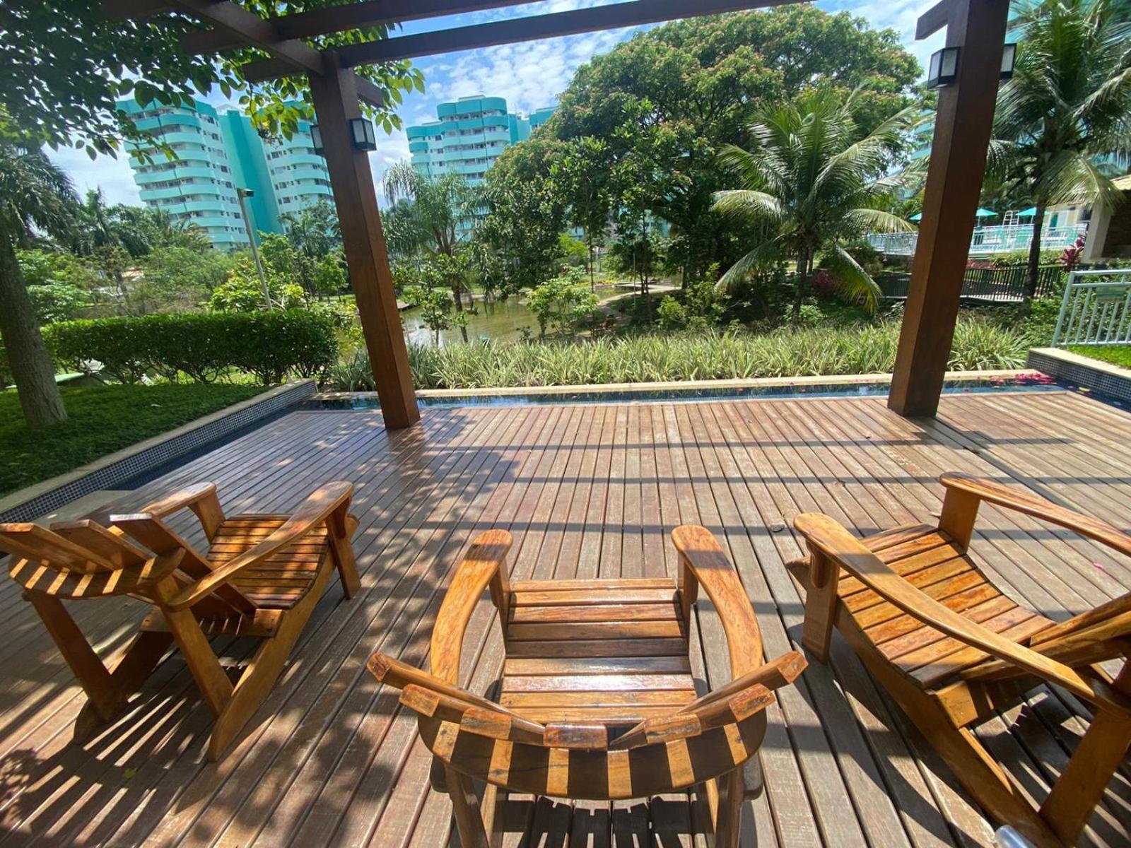 Mountain, Lake And Pool View Apartment Rio de Janeiro Ruang foto